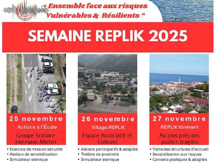 La semaine Réplik 2025 au Carbet